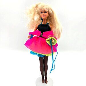 Vintage Teen Dance Jazzie Doll Barbie Cousin 1988 Mattel Read